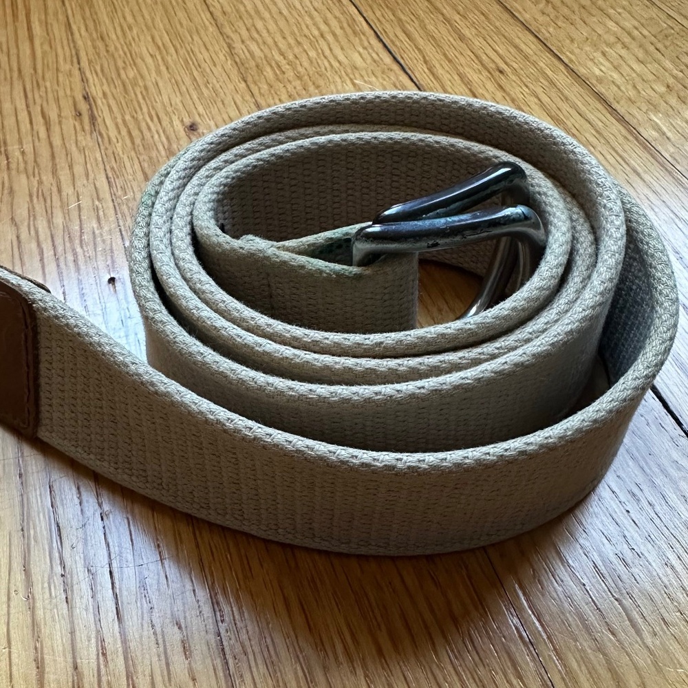 Men's Web Belt w/D-Ring, Polo, One Size